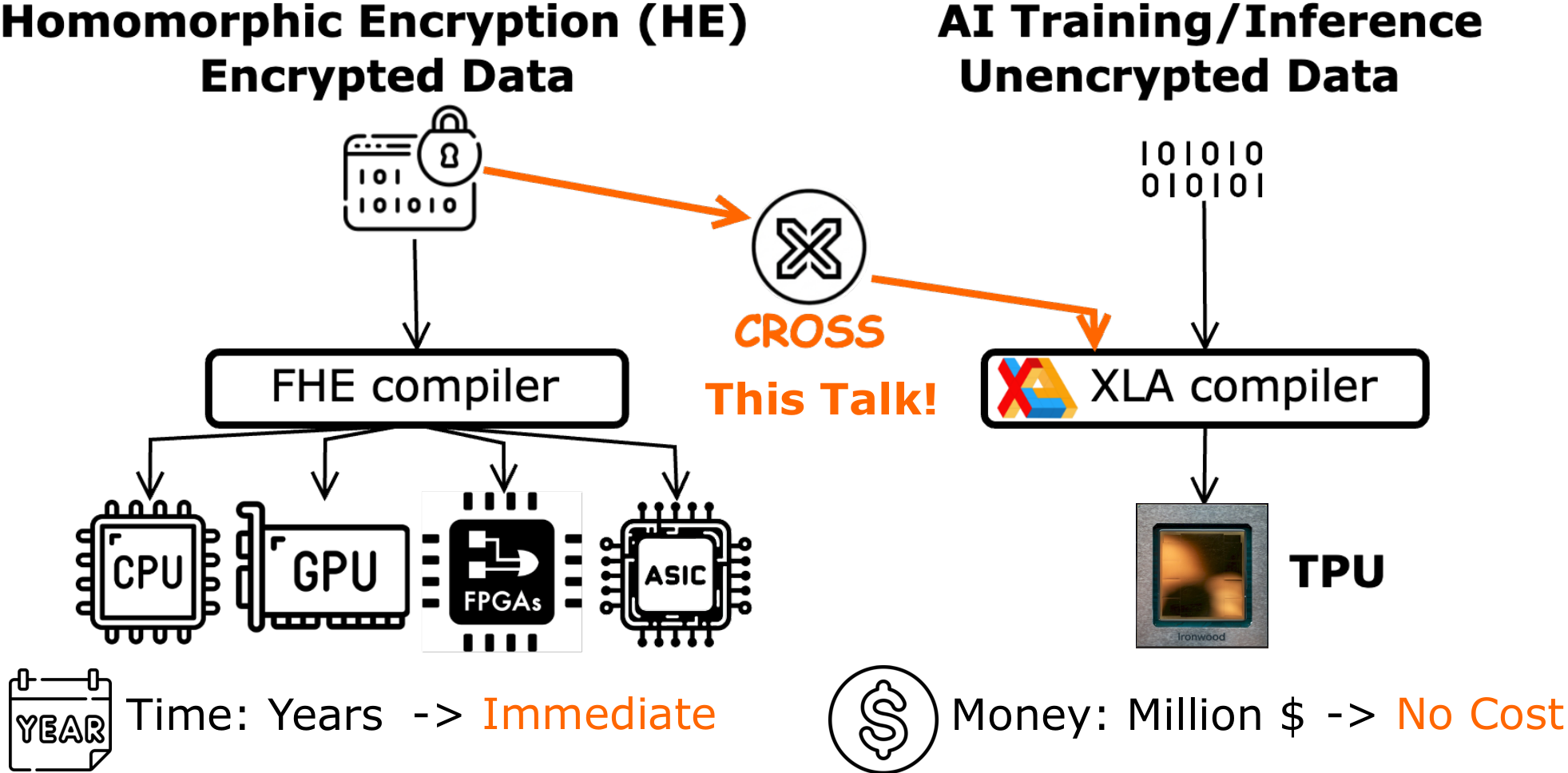 AI ASICs for FHE acceleration